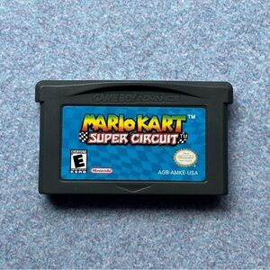 Nintendo Mario Kart Super Circuit Gameboy Advance Video Game